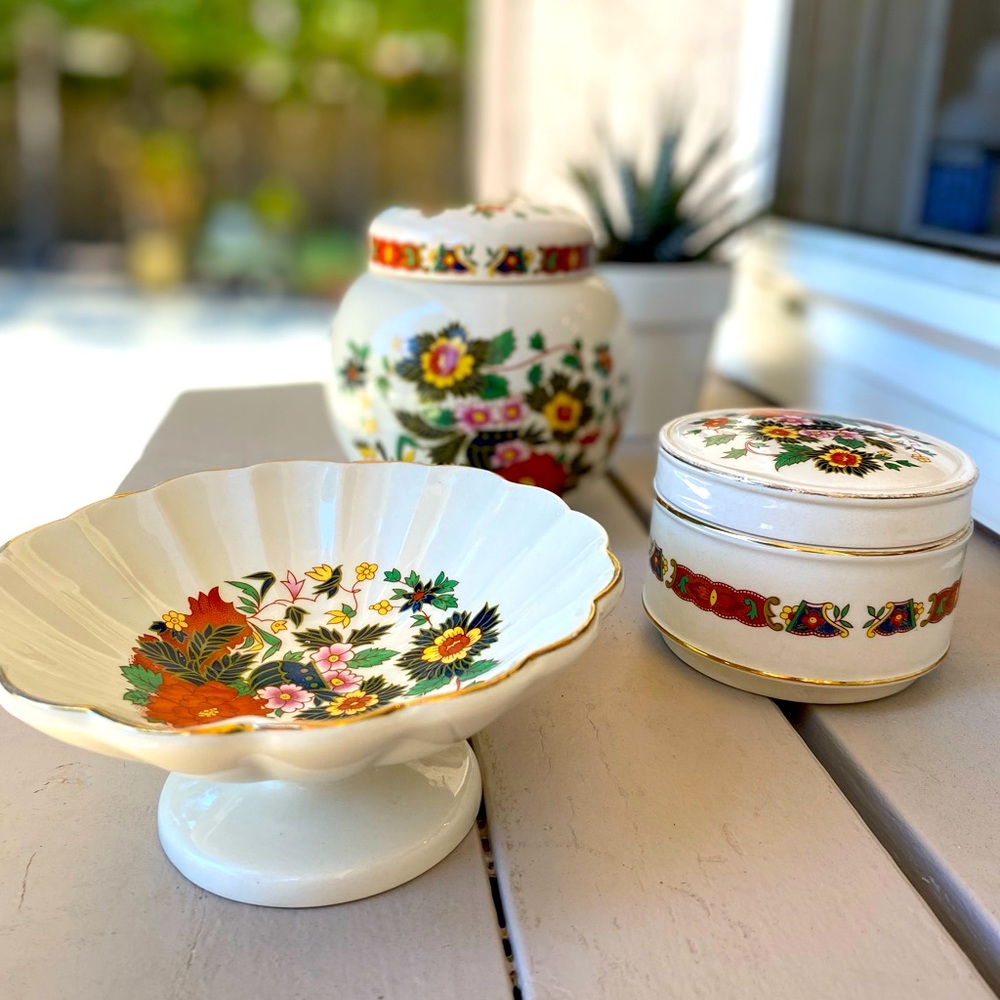 Sadler England 5 Piece Set 🍂🌼E3